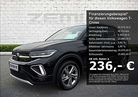 VW T-Cross Volkswagen 1.5 TSI R-Line DSG 3,99 % NAVI KAMERA