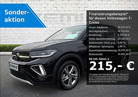 VW T-Cross Volkswagen 1.5 TSI R-Line DSG 3,99 % NAVI KAMERA