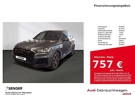 Audi Q7 55 TFSI e S line quattro MMI LED Pano B&O AHK