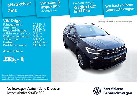 VW Taigo Volkswagen 1.5 TSI DSG R-Line AHZV LED Navi