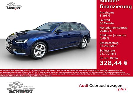 Audi A4 Avant 35 TDI advanced Stadt+Tour MMI RFK