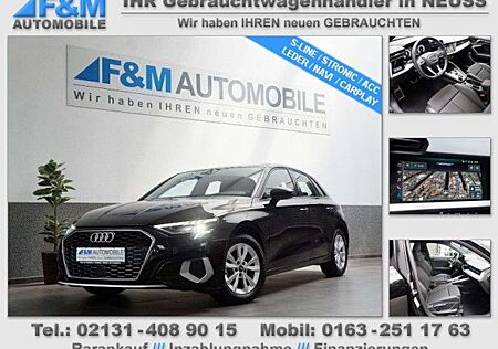 Audi A3 35 TFSI S tronic S line Sportback Navi Leder