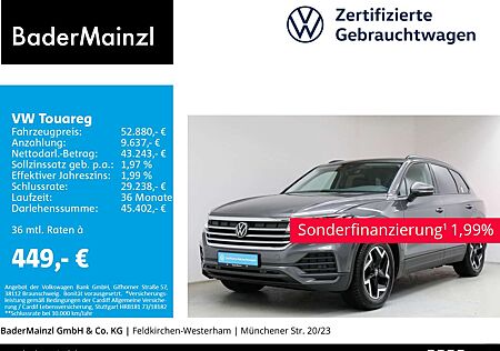 VW Touareg Volkswagen 3.0 TDI 4M AHK Luft Kamera LED Navi
