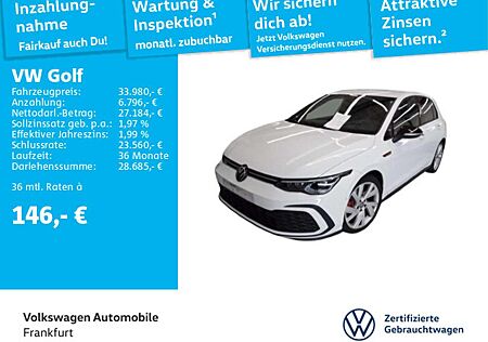 VW Golf GTI Volkswagen Golf VIII 2.0 TSI DSG GTI Navi Rückfahrkamera Sp