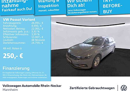 VW Passat Variant Volkswagen 2.0 TDI Business DSG Navi Standhe