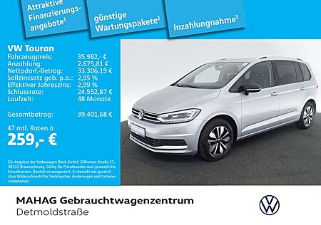 VW Touran Volkswagen 2.0 TDI Goal 7 Sitzer AHK LED Navi ParkAs