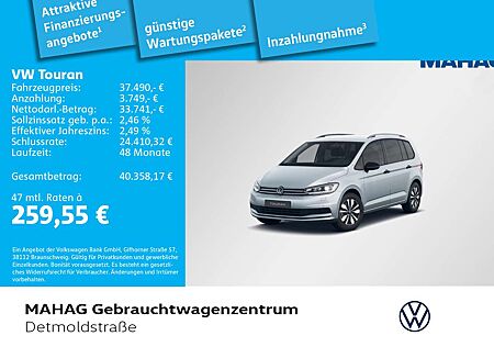 VW Touran Volkswagen 2.0 TDI Goal 7 Sitzer AHK LED Navi ParkAs