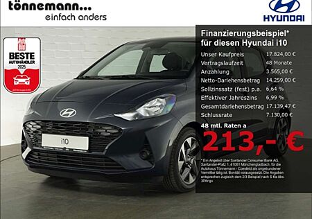 Hyundai i10 FACELIFT TREND AT+NAVI+RÜCKFAHRKAMERA+SITZ-/LENKRA