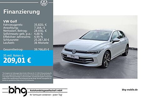 VW Golf Volkswagen 1.5 eHybrid OPF DSG Style