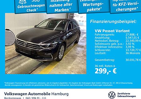 VW Passat Variant Volkswagen 1.4 TSI GTE DSG AHK Panorama Navi