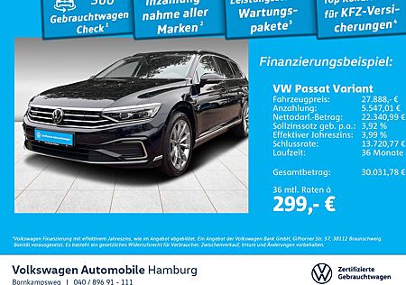 VW Passat Variant Volkswagen 1.4 TSI GTE DSG AHK Panorama Navi