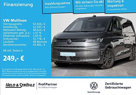 VW T7 Multivan Volkswagen 2.0 TDI DSG IQ NAV AHK STDHZG KAM DCC