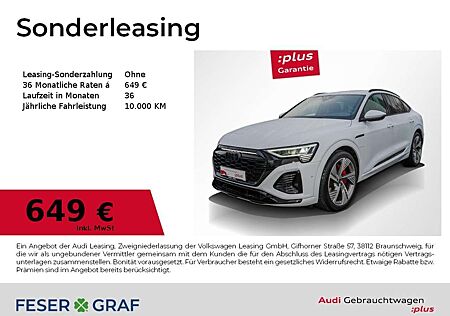 Audi Q8 e-tron Sportback 55 S line /Matrix/Pano/B&O/HuD/AH