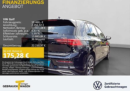 VW Golf Volkswagen 1.0 eTSI DSG ACTIVE IQ.LIGHT SITZHZ NAVI VI