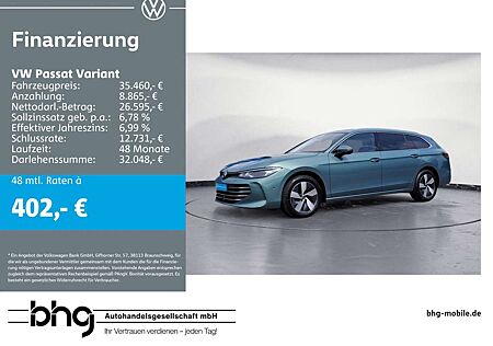 VW Passat Variant Volkswagen 2.0 TDI SCR DSG Business