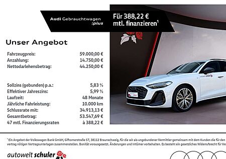 Audi A5 Avant 2.0 TDI S-tronic S-line AHK MMI+Tech PLUS L