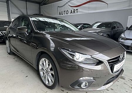 Mazda 3 Sports-Line HUD Bi-Xenon SHZ Kamera Leder Navi