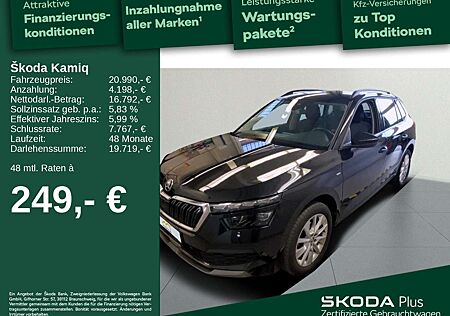 Skoda Kamiq 1.0 TSI*CLEVER*APP*PDC*AAC*RFK*LANE*SHZ*