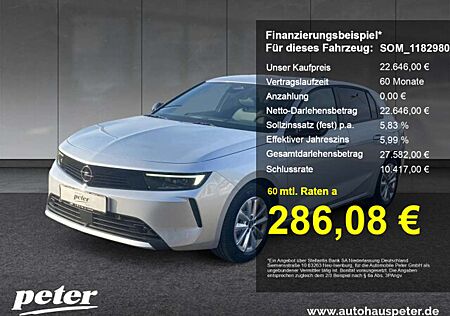 Opel Astra L 1.2 Edition SH EPH AGR (MT6) Verfügbar ab