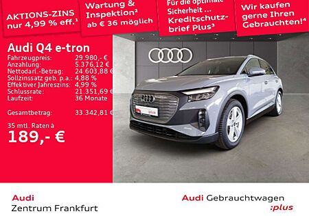 Audi Q4 e-tron 40 LED ACC B&O Panorama
