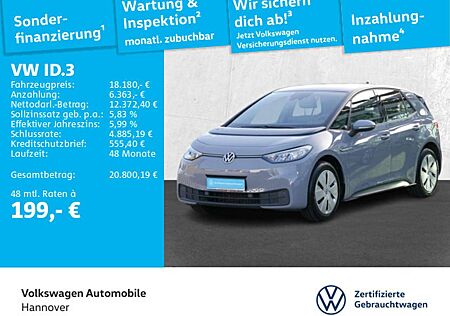 VW ID.3 Volkswagen Pure Performance PDC Navi LED