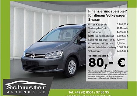 VW Sharan Volkswagen 7-Sitzer 2.0TDI*StandHzg AHK Navi Tempom