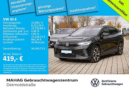 VW ID.4 Volkswagen Pro Perf WärmePu NaviPro IQ.LIGHT AHK ACC