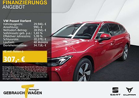 VW Passat Variant Volkswagen 1.5 TSI DSG BUSINESS NAVI AHK KAM