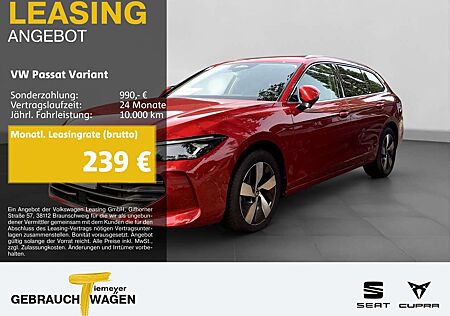 VW Passat Variant Volkswagen 1.5 TSI DSG BUSINESS NAVI AHK KAM