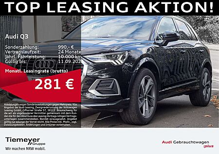 Audi Q3 35 TFSI S LINE LM19 AHK NAVI+ LED