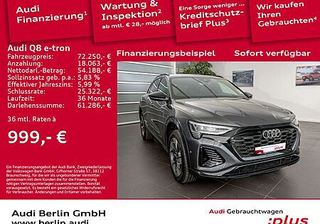 Audi Q8 e-tron S line 50 quattro 250 kW