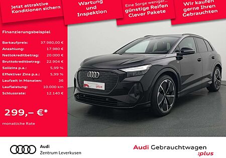 Audi Q4 e-tron S line ACC AHK PANO HUD LEDER RAUTE