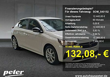 Opel Corsa F 1.2 Edition Klima Sitzheizung Allwetter