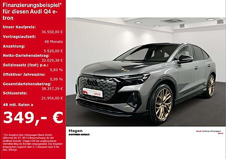 Audi Q4 e-tron Sportback 35 MATRIX MMI PAN HUD edition one S-line