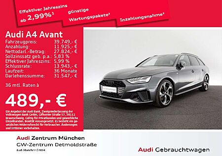 Audi A4 40 TDI S tronic S line Navi+/AHK/ACC