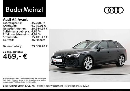 Audi A4 50 TDI quattro S line Navi Pano ACC LED