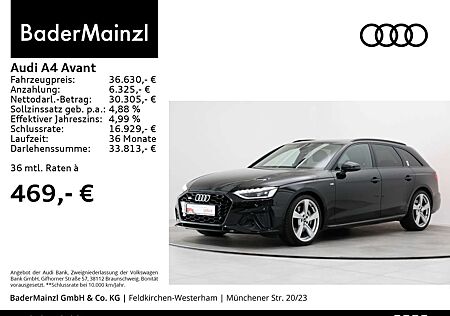 Audi A4 50 TDI quattro S line Navi Pano ACC LED