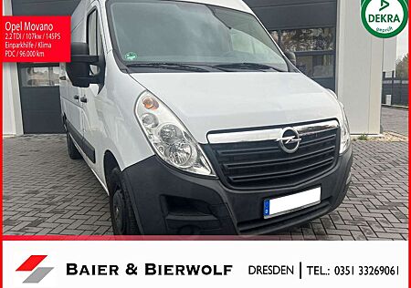 Opel Movano B Kasten 2.2 L2H2 3,5t Klima 1.Hand