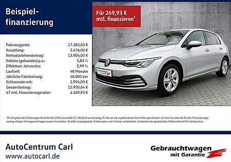VW Golf Volkswagen VIII Life 1.5 TSI NAV/SHZ/DAB+/ACC/LED KLIMA LED