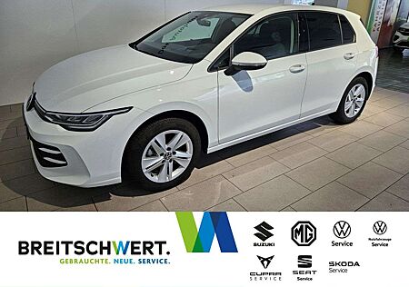VW Golf Volkswagen 1.5 eTSI Life DSG AHK LED HuD ACC Navi RFK