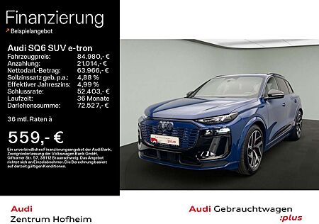 Audi SQ6 e-tron SQ6 S line Edition*Air*B&O*AR-HUD*Pano*Ma