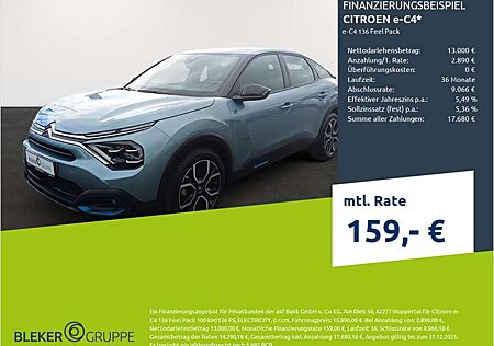 Citroën C4 gebraucht kaufen Citroën C4 Citroen e- 136 Feel Pack