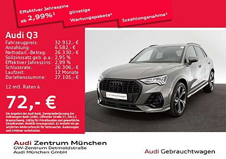 Audi Q3 35 TFSI S tronic S line Matrix/Virtual+/Navi+