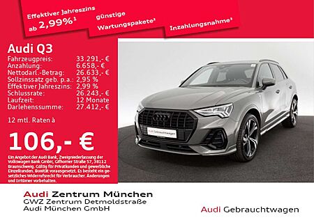 Audi Q3 35 TFSI S tronic S line Matrix/Virtual+/Navi+