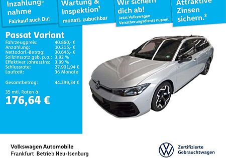 VW Passat Variant Volkswagen 2.0 TDI DSG R-Line Navi AHK IQ.LI