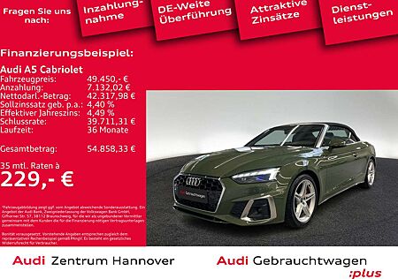 Audi A5 40 Cabriolet 2.0 TDI S line (M-H) (EURO 6e)