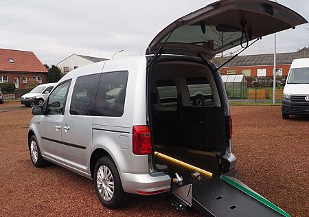 VW Caddy Volkswagen Navi Klima behindertengerecht Rampe