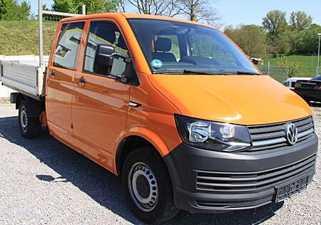 VW T6 Transporter Volkswagen 2.0 TDIPritsche DoKa lang *AHK*Klima*