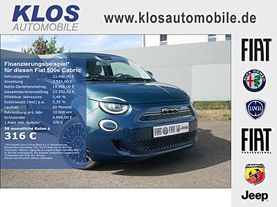 Fiat 500e BY BOCELLI AT 42 Kwh 118PS LED NAVI WINTER