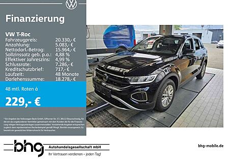 VW T-Roc Volkswagen 1.0 TSI OPF Life
